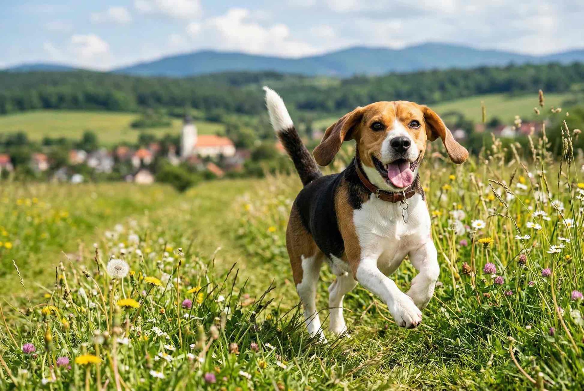 Bígl je veselý pes