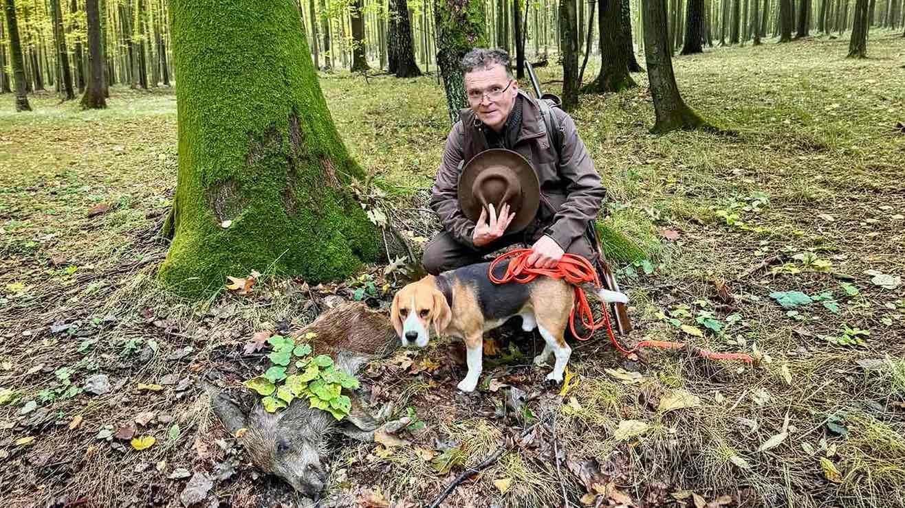 Milan so svojim bíglom na skúškach