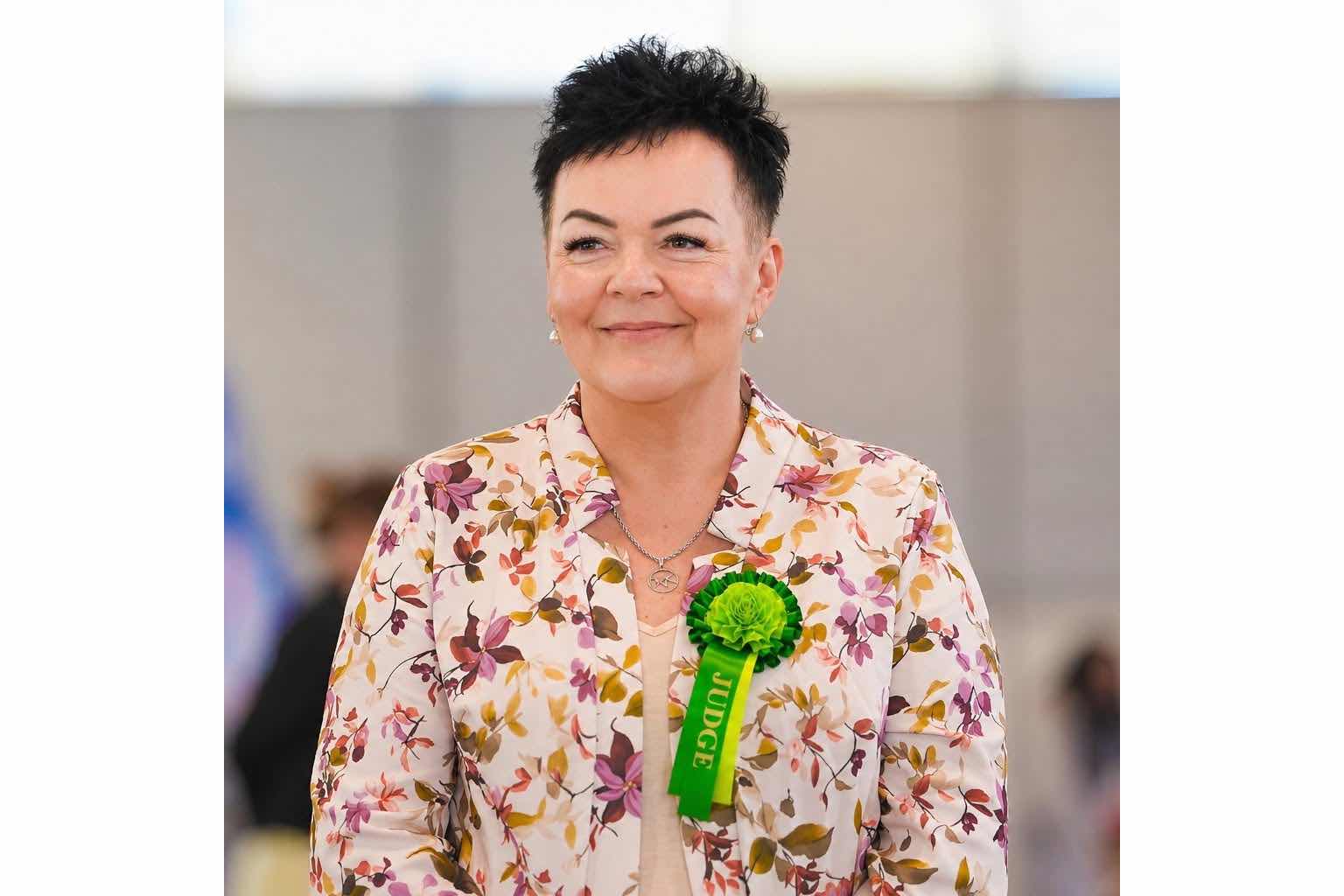 Medzinárodná rozhodkyňa, pani Svatava Beránková (CZ)