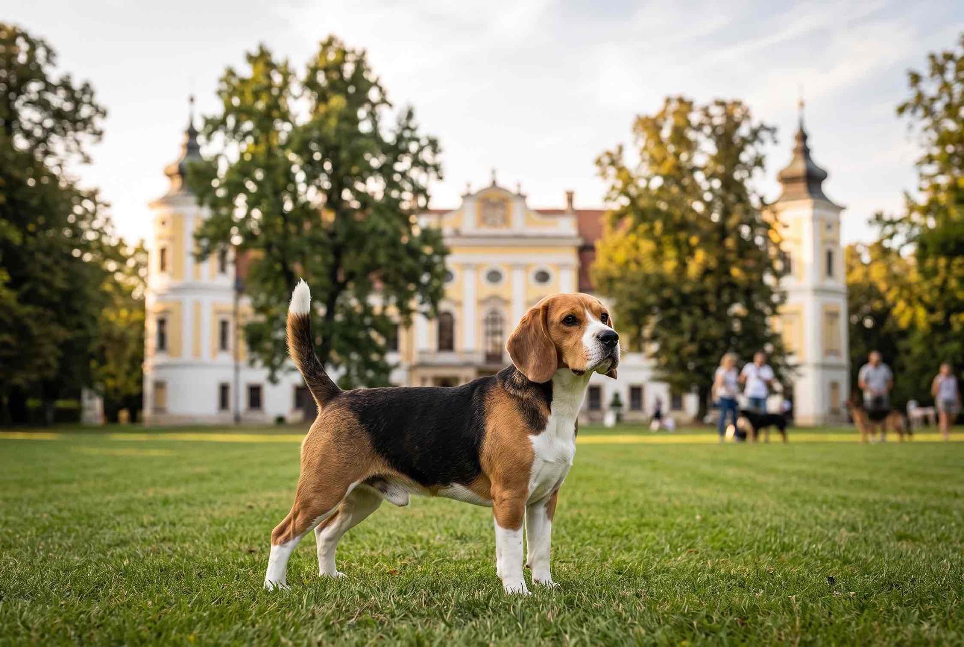 Oblastná výstava psov Malacky, zámocký park Malacky